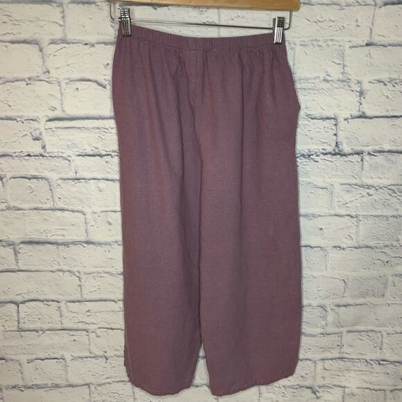 C. B. Collections Purple Capri - Picture 3 of 7